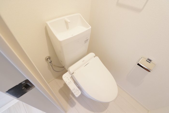 トイレ　トイレもきれいです