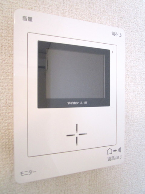 セキュリティ　訪問者が見えるTVモニターインタホン