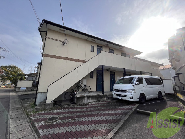建物外観　仙台市若林区上飯田３「第６コーポ青山」