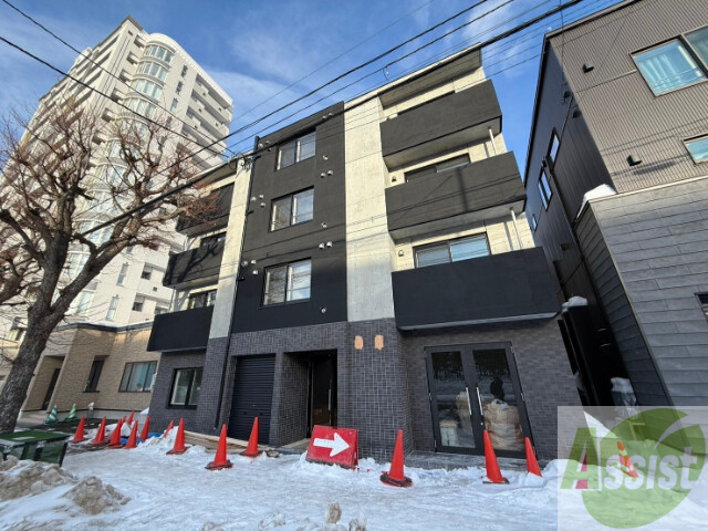 建物外観　札幌市豊平区豊平８条「ｍａｉｓｏｎ　Ｒｉｅｌ学園前」