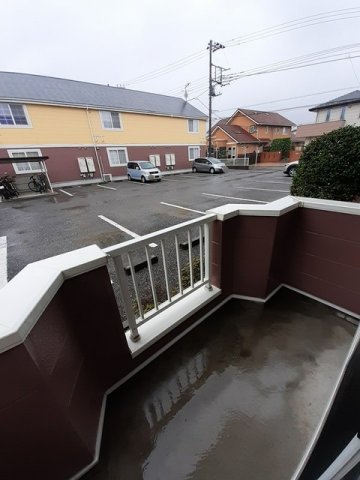 バルコニー　広々としたバルコニーです