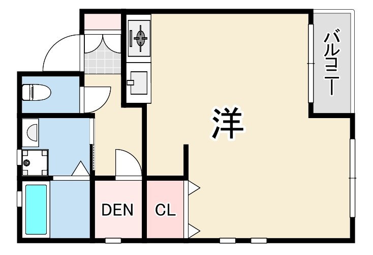能登フラッツの間取り写真