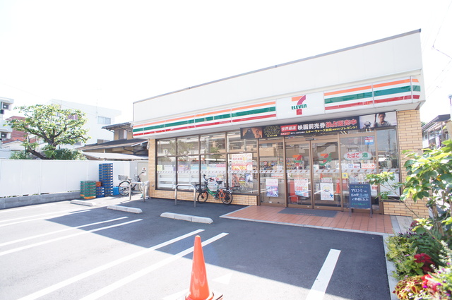 コンビニ　セブンイレブン大田区萩中1丁目店（コンビニ）まで338m