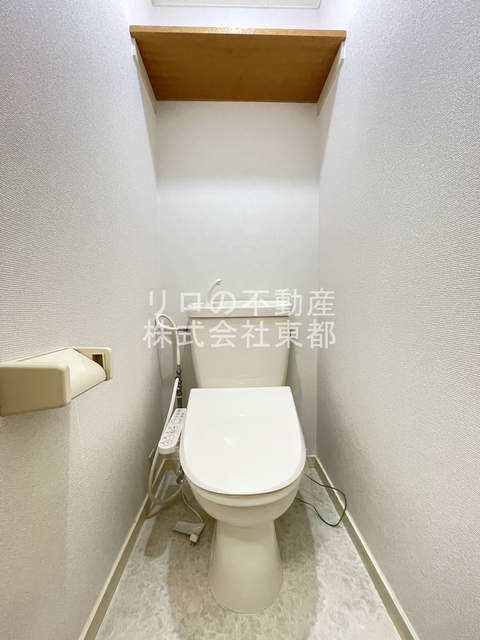 トイレ　洗浄便座付です！