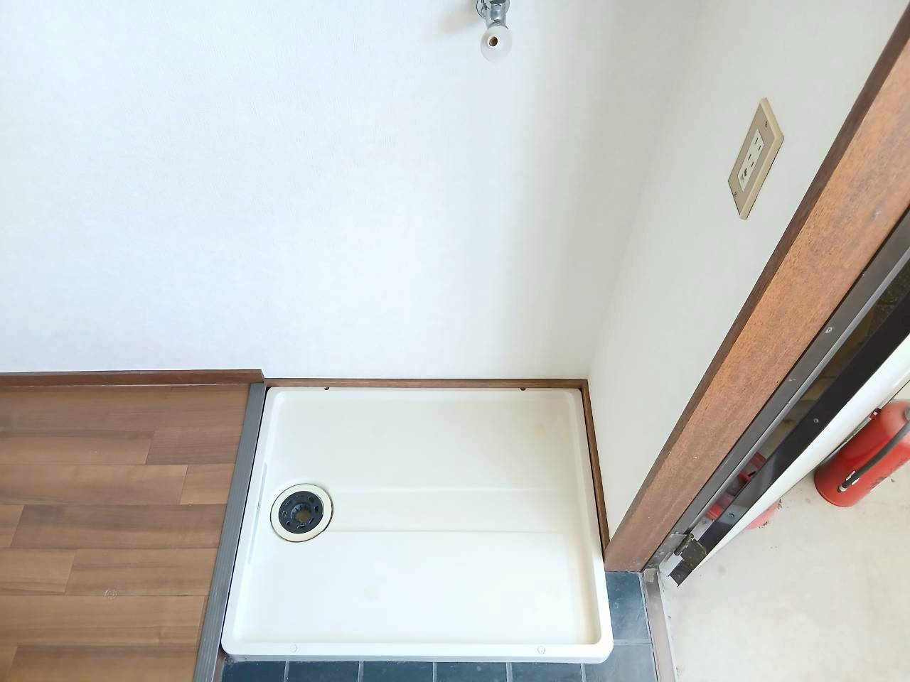 その他設備　洗濯機置場です。