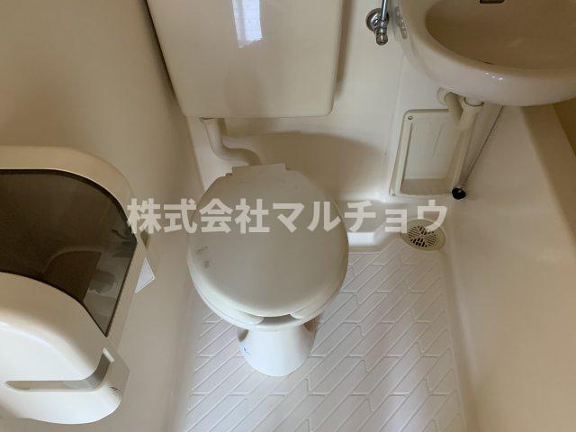 トイレ　トイレもきれいです