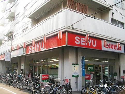 スーパー　西友 高円寺店（スーパー）まで455m
