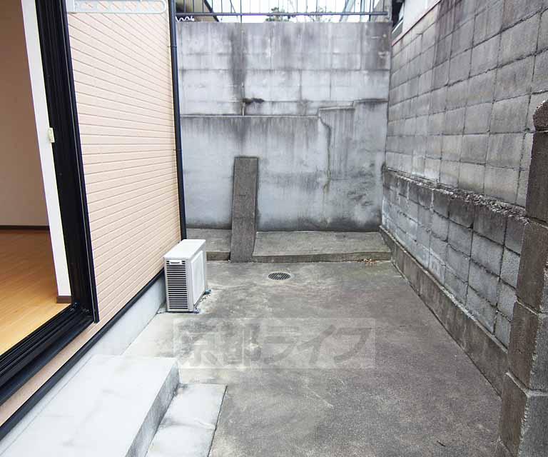 バルコニー　専用の庭です。