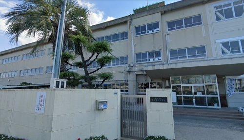 中学校　松原市立松原第二中学校（中学校）まで493m