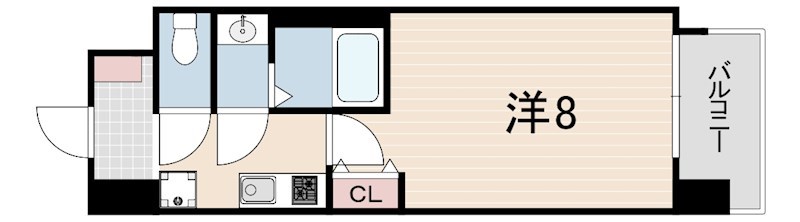 リヴィアス神戸SOLEILの間取り写真