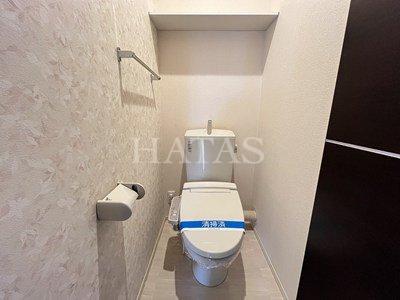 トイレ　同物件別部屋です。