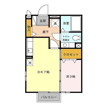 フィーノAの間取り写真