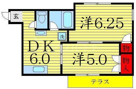 栃の木ハウスの間取り写真