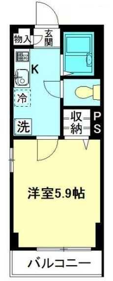 アイビー千川の間取り写真