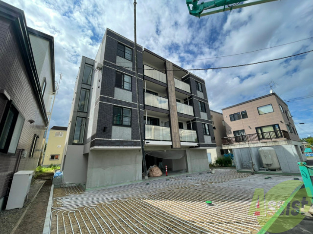 建物外観　札幌市東区北十八条東「オランジュ」