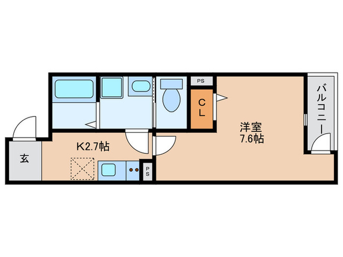 REGIES塚本の間取り写真