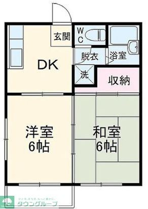 りむーるAの間取り写真