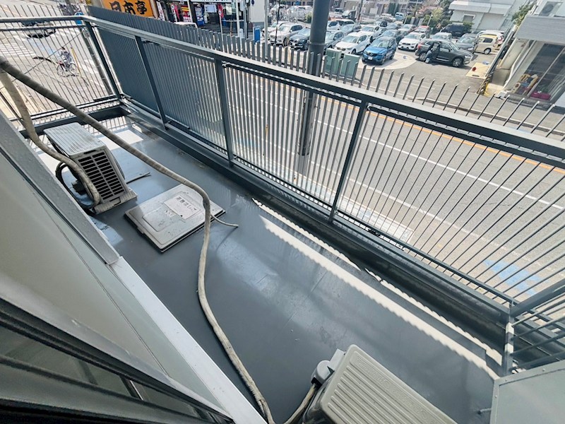 バルコニー　同一物件別部屋写真