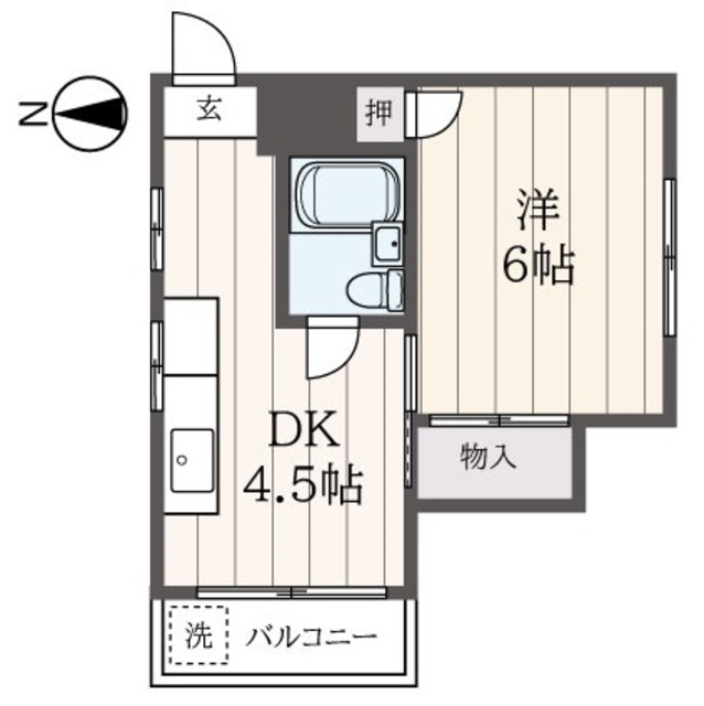 Spica二俣川の間取り写真