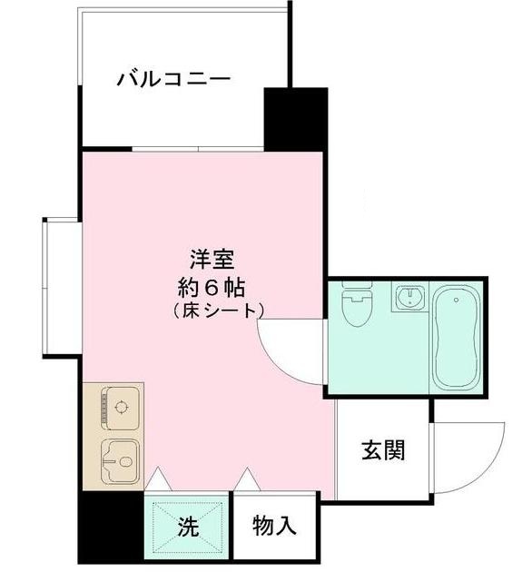 都営三田線 春日駅 徒歩7分 12階建 築42年の間取り写真