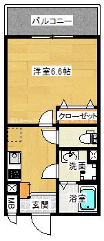 EXハイツアビコの間取り写真