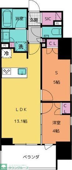 GRAN PASEO名古屋伏見の間取り写真