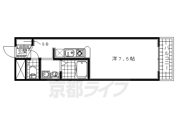 フォレスト27の間取り写真