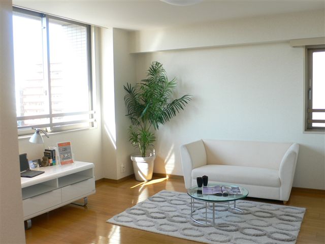 居室・リビング　天井が高く開放感が御座います