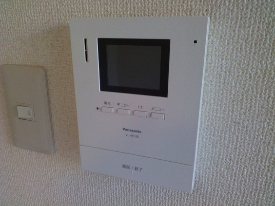 セキュリティ　モニター付きインターホン