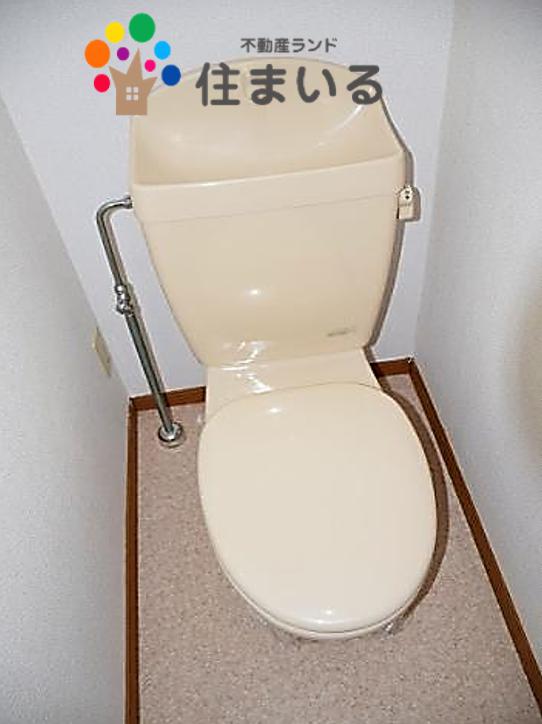 ＪＲ東海道本線 大高駅 徒歩13分 2階建 築26年のトイレ写真