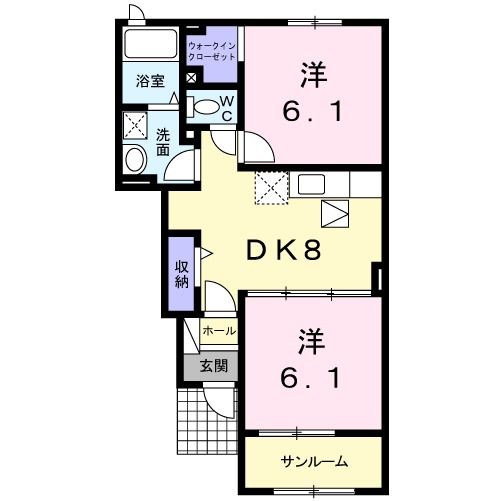 メゾンブリーズIXの間取り