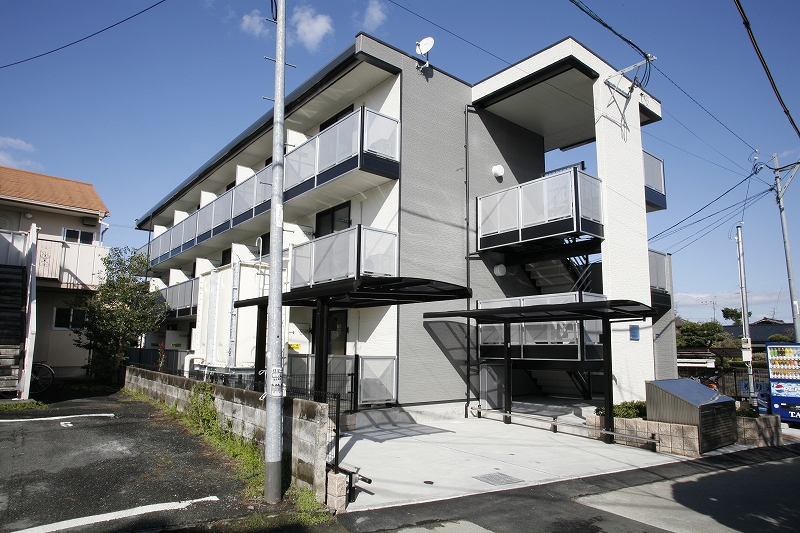 熊本県熊本市中央区黒髪４（アパート）の賃貸物件の外観
