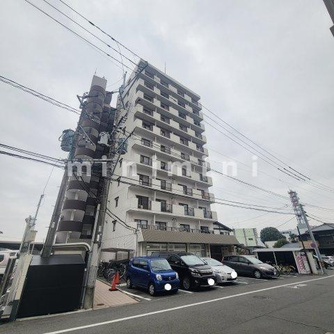 熊本市西区春日のマンションの建物外観