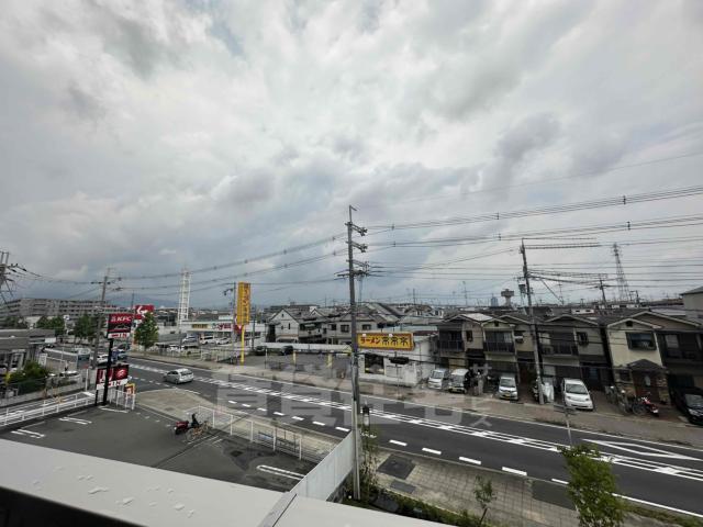 【向日市上植野町のアパートの眺望】