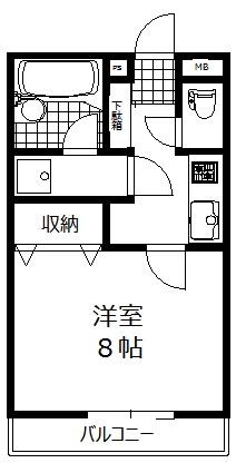 高崎ＭＫハイツの間取り