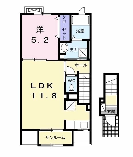 ファインプレイスの間取り