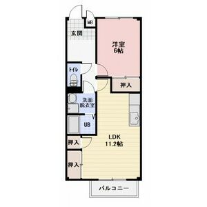周智郡森町中川のアパートの間取り