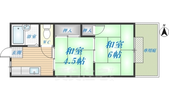 新星ビル永和2の間取り