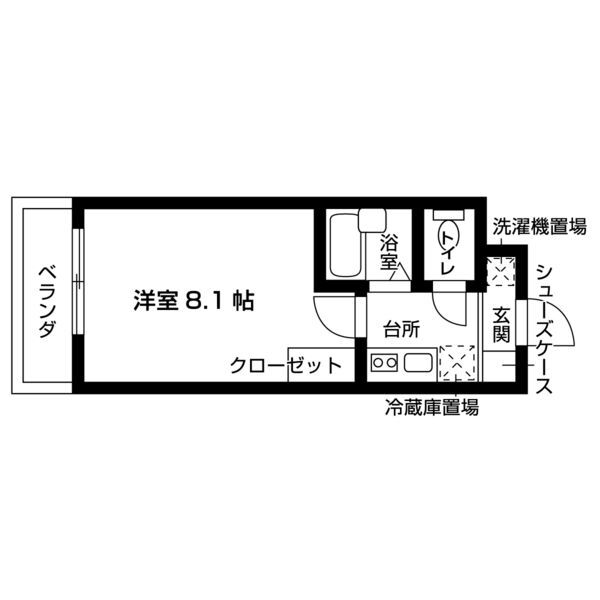 セルシオン池下の間取り