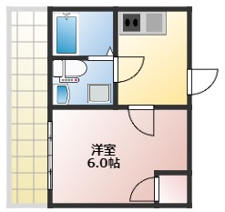 コーポひらやまの間取り