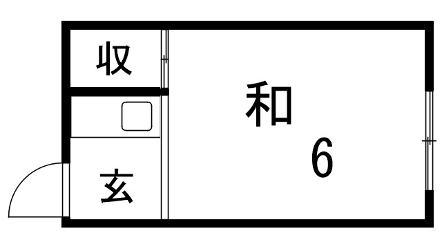 兵庫荘の間取り