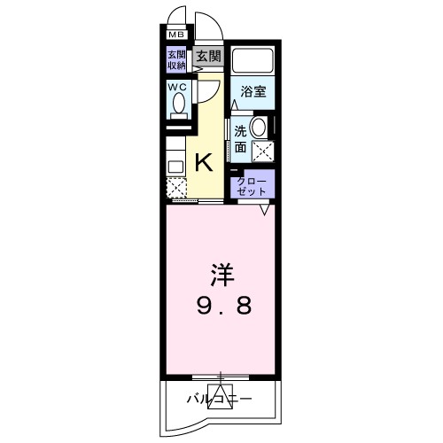 エテルノＣの間取り