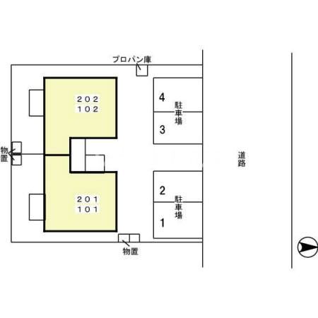 【鯖江市糺町のアパートのその他】