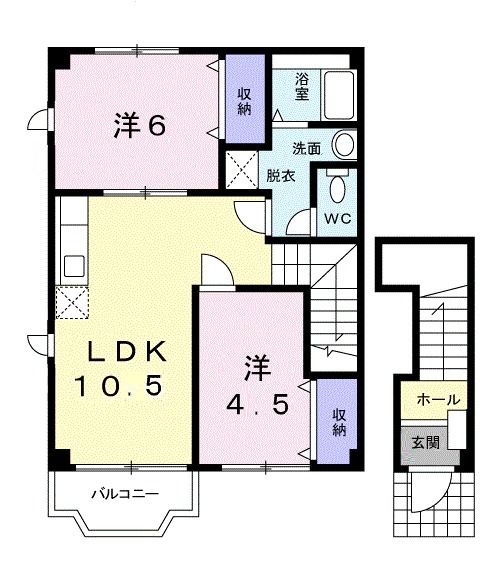 サンライトＭ・Ｋの間取り