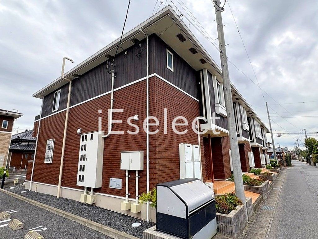 建物外観　経済的な都市ガスが利用可能！