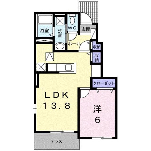 ルミエール　ＫＡＭＥＤＡ　IIの間取り