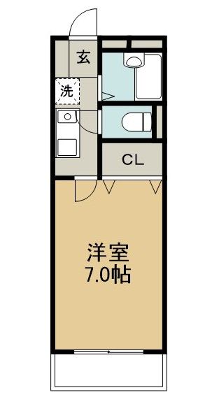 守谷市御所ケ丘のマンションの間取り