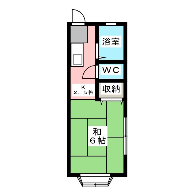 サンシティスズイＢの間取り