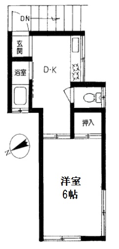 ドミール東松原の間取り