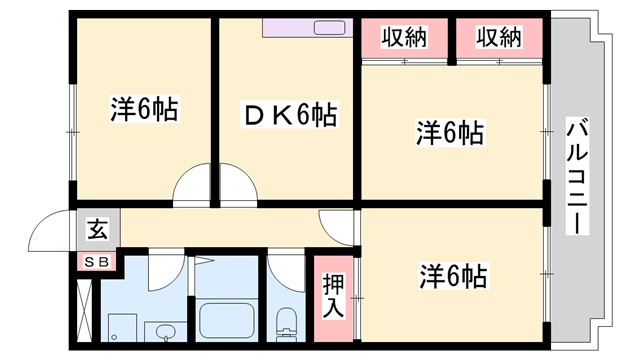 クラトンeyの間取り